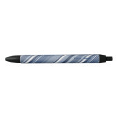 Stylo Noir Bleu bonbon (Devant)