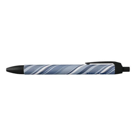 Stylo Noir Bleu bonbon (Haut)