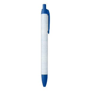Stylo Noir Bleu Clair Lin Faux