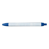 Stylo Noir Bleu Clair Lin Faux (Devant)