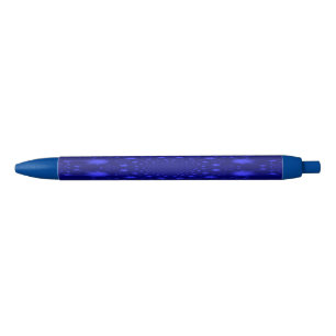 Stylo Noir Bleu Éblouissant