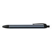 Stylo Noir Bleu gris et noir rayures (Haut)