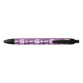 STYLO NOIR BLEU HAWAII (PLUM) (Dos)