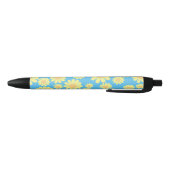 Stylo Noir Bleu jaune marais (Bas)