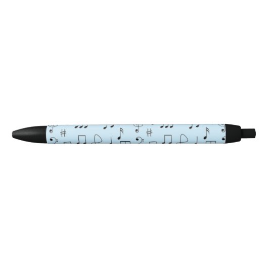 Stylo Noir Bleu juste noté (Devant)