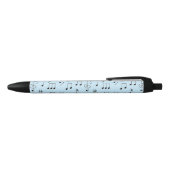 Stylo Noir Bleu juste noté (Haut)
