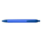 Stylo Noir Bleu (RVB) (couleur unie) (Dos)