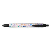Stylo Noir Blobs aquarelle (Dos)