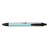 Stylo Noir bloc alphabétique abc (Dos)