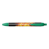 Stylo Noir Blooming Fire Rose (Dos)