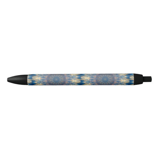 Stylo Noir Blue Chakra Kaleidoscope Thunder_Cove (Devant)