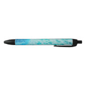 Stylo Noir Blue Crush - Abstract Coastal Artwork  (Bas)