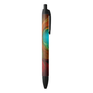 Stylo Noir Blue Eye Moderne Abstrait Art Cool Motif #16