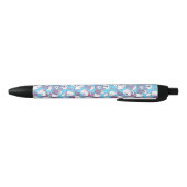 Stylo Noir Blue Funny mignonne Tricot Kitten Ball (Bas)