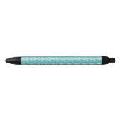 Stylo Noir Blue marble (Devant)