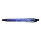 Stylo Noir Blue Marine Sous-marin Jellyfish Monde (Bas)