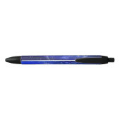 Stylo Noir Blue Marine Sous-marin Jellyfish Monde (Dos)