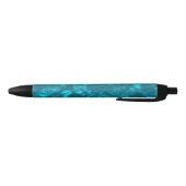 Stylo Noir Blue Ocean Motif, Beach Ocean View Lovers (Bas)
