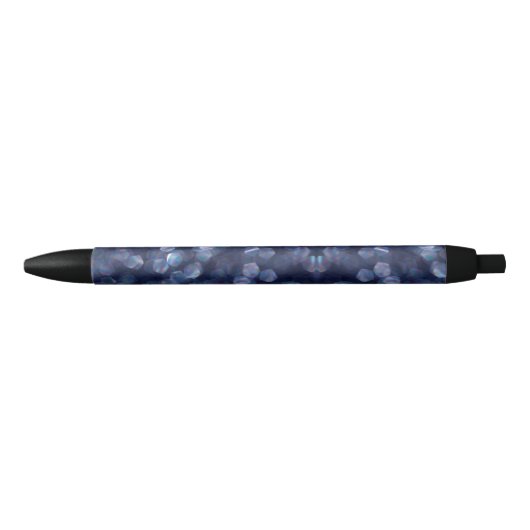 Stylo Noir Blue Sparkle (Devant)