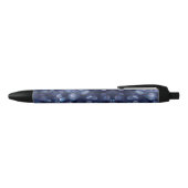 Stylo Noir Blue Sparkle (Haut)