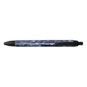 Stylo Noir Blue Sparkle (Dos)