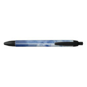Stylo Noir Blue Water Peinture Texture Motif Beach (Dos)