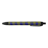 Stylo Noir Blue Yellow Plaid Checker Seamless Pattern (Bas)