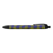 Stylo Noir Blue Yellow Plaid Checker Seamless Pattern (Haut)
