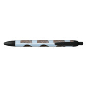 Stylo Noir Bobwhite Quail Head (Dos)