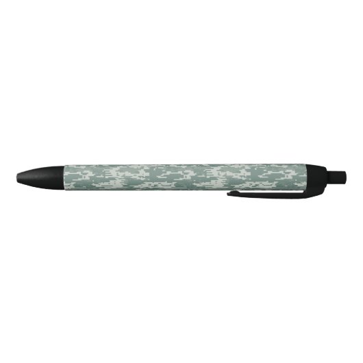 Stylo Noir Bois de Camouflage numérique (Bas)