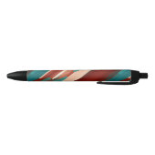 Stylo Noir Bois et turquoise (Bas)