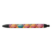Stylo Noir Bold Geometric Triangle Pattern  (Devant)