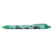 Stylo Noir Boli lily pads (Haut)