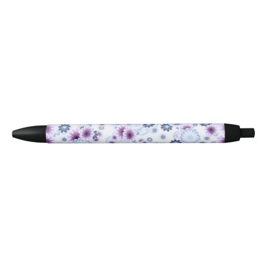Stylo Noir bombe à fleurs 4 (Devant)