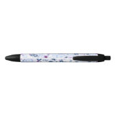 Stylo Noir bombe à fleurs 4 (Dos)