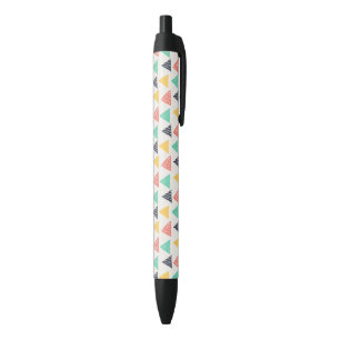 Stylo Noir Bon escargot sur les triangles