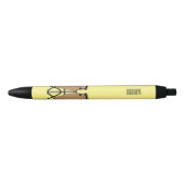 Stylo Noir Bongo, dessin animé de batterie (Devant)