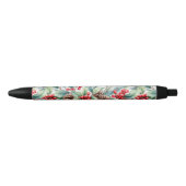 Stylo Noir Bordure aquarelle rustique (Devant)