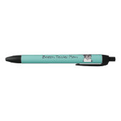 Stylo Noir Boston Terrier Pen (Bas)