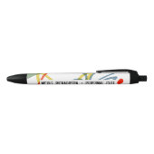 Stylo Noir Botaniques lumineuses Moderne tendance Petite entr (Haut)
