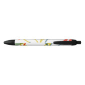 Stylo Noir Botaniques lumineuses Moderne tendance Petite entr (Dos)
