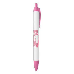 Stylo Noir Boucles de sucrerie de ballet de Pointe d'équipe