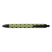 Stylo Noir Boule verte de citron  (Dos)