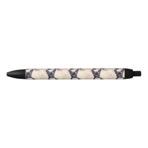 Stylo Noir Bouledogue français