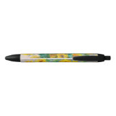 Stylo Noir Bouquet de tournesols Claude Monet (Dos)