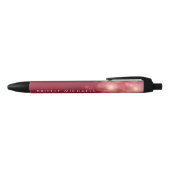Stylo Noir Boutique de mode Bokeh Rouge Profond (Haut)