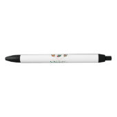 Stylo Noir Boxer drôle lumières Noël Chaussettes Amoureux des (Devant)