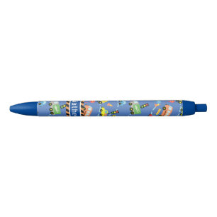 Stylo Noir Boys de transport bleu