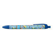 Stylo Noir Boys de transport bleu clair (Haut)