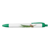 Stylo Noir Branche de pin avec pinecones (Haut)